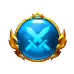 Blue Gem symbol Wisdom of Athena