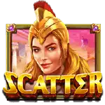 Cleopatra Scatter symbol Wisdom of Athena