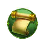 Scroll symbol Wisdom of Athena